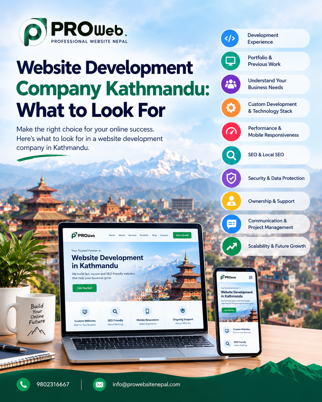 Website Development Company Kathmandu: What to Look For