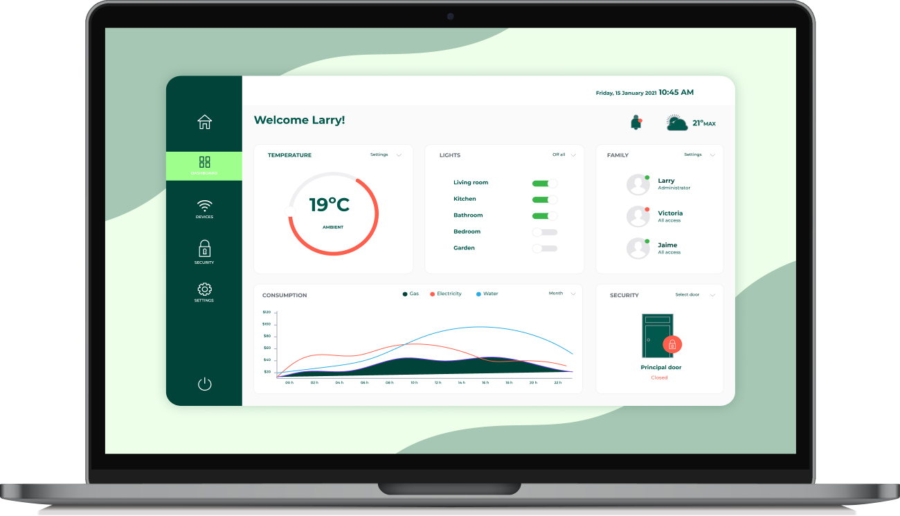Get a unique, professional website with full control over every feature.